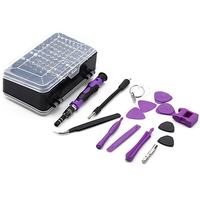 Juego de Destornilladores Multifuncionales 115 en 1 con Estuche Rígido para Reparación de Teléfonos Móviles, Operación Manual, OEM