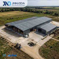 Structure de stockage agricole en acier préfabriqué pour bâtiment de ferme en métal, conceptions personnalisées