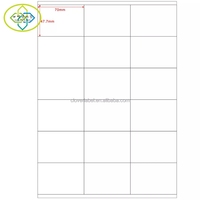 Feuille d'autocollants A4 en PVC, adhésive, blanche, brillante et mate, pour imprimante jet d'encre et imprimante laser