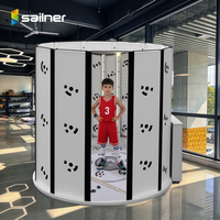 Pemindai Matriks 3D Sailner JZ 480MP Pemindai Potret Tubuh Penuh untuk Pencetakan 3D