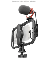   Kit Video All-in-One per Creatori di Contenuti su Smartphone con Sistema Audio e Illuminazione, Edizione Completa Quick Pro