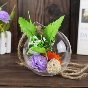 Glaskugel Vase Tischplatte Luft Pflanze Display Globe Großhandel Glas hängen <span class=keywords><strong>Terrarium</strong></span> für Home Decoration - Product Image 5