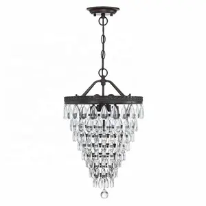 Hot sales Crystal modern chandelier indoor ceiling light pendant lamp US Warehouse Stock Fast Delivery