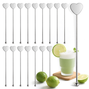 Pengaduk Koktail Profesional dari Logam Stainless Steel, Alat Bar, Aksesoris Dapur untuk Bar Minuman - Product Image 1