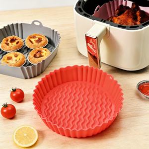 Vente Flash : Moule de Cuisson en Silicone Antiadhésif Forme Personnalisée, Réutilisable pour Friteuse à Air, Facile à Nettoyer, Plats et Moules de Cuisson pour la Cuisine - Product Image 1