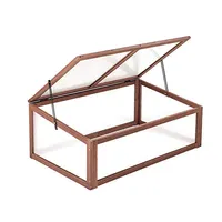 Mini panier en bois de balcon, serre chaude résistant au froid avec étagère et porte simple, offre spéciale