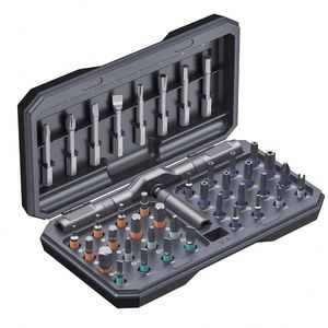 Jeu de tournevis à cliquet 42 en 1, outil à main portable, outil combiné multifonctionnel pour réparation, démontage et assemblage, outil électrique - Product Image 2