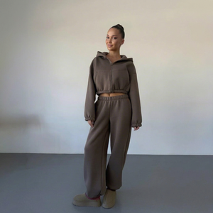 Ensemble sweat à capuche et jogging unisexe en molleton technique personnalisé de qualité supérieure – Survêtement décontracté de sport pour hommes et femmes (vente en gros) - Product Image 1