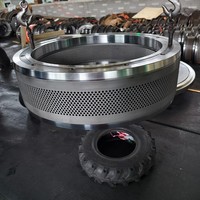 Matrice de granulation en acier inoxydable X46Cr13 forgée pour machine à granulés de bois et biomasse MATRICA RMP 650-105 MUNCH