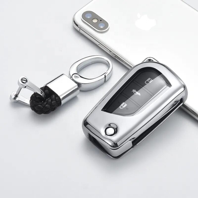 Бесплатная доставка, Премиум мягкий ТПУ чехол для ключей с полной защитой для Toyota Carola Camry Crown Levin Reiz Highlander RAV4 Class Key