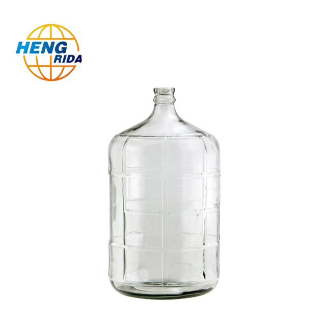 3L 11L 19L 23L 25L 좁은 입 유리 Carboy 음료 발효 및 저장 항아리 유리 배럴