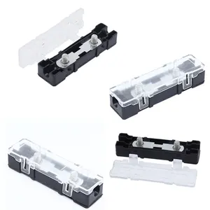 100A Flat Fuse Holder Box for Electric Vehicle Motorcycle Automobile