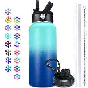 Gourde isotherme personnalisée avec logo, 32 oz, double paroi, large ouverture, en acier inoxydable, pour le <span class=keywords><strong>sport</strong></span> - Product Image 1