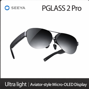 SeeYA <span class=keywords><strong>AR</strong></span> Glass Pglass 2 Pro HUD Ultra Leggero con Supporto DP+USB2.0 Plug & Play, Schermo Virtuale >80" per Migliorare l'Esperienza Visiva - Product Image 1