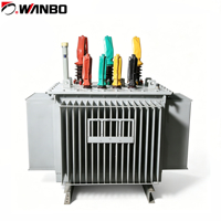 Transformateur de puissance immergé dans l'huile triphasé multi-enroulements Wanbo-94 50/60Hz 630kVA 800kVA 1000kVA 11kV/22kV 400V/230V pour l'alimentation électrique