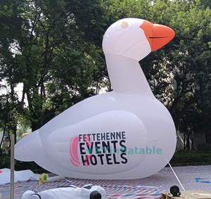 Vente <span class=keywords><strong>chaude</strong></span> 2026 : Grand <span class=keywords><strong>ballon</strong></span> gonflable en forme d'oie pour la publicité - Product Image 3
