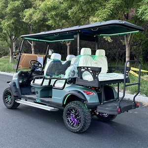 HKBG 2025 Nuevo Diseño Carro de Golf de Alta Calidad con Opción de Batería de 48V, 7-8 Asientos, Alcance de 70-90km, Acero Reforzado, Nuevo Diseño 2025 - Product Image 6