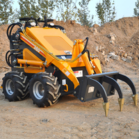 EPA a approuvé la Chine mini chargeurs chargeurs compacts skidsteer mini chargeuse sur chenilles