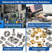 Kit de pièces CNC multifonctionnel pour bricolage, fabricant de prototypes personnalisés, pièces usinées CNC 3, 4, 5 axes