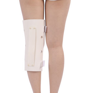 Orthèse d'attelle d'orthèse de protection de fixation de fracture du <span class=keywords><strong>genou</strong></span> à haute teneur en polymère pour attelle de <span class=keywords><strong>genou</strong></span> de jambe de fixation rotulienne pour la thérapie physique - Product Image 5