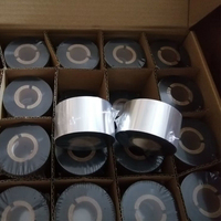 Pita Resin tahan panas, pita perawatan mencuci Resin Transfer termal hitam, pita Printer tinta kain