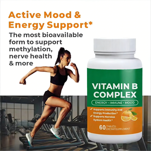 Suplemen Kapsul VitaHall Vitamina C Complex Asam Folat Multivitamin Vitamin B Complex untuk Mendukung Kesehatan Otak - Product Image 3