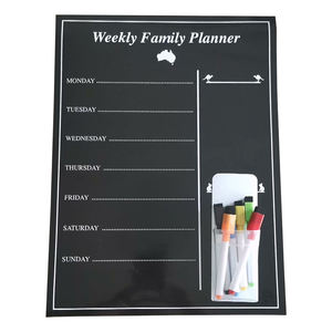 Calendario de nevera de alta calidad, planificador magnético A3 de comida semanal, tabla de tareas magnética - Product Image 1