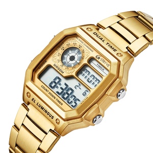 Tyststryve — <span class=keywords><strong>montre</strong></span> étanche <span class=keywords><strong>électronique</strong></span> multifonction pour hommes, nouveau design haut de gamme, affichage numérique, élégant, de sport - Product Image 1