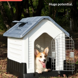 Cuccia per Cani per Tutte le Stagioni, Resistente al Sole e alla Pioggia, Calda, Assemblabile, per Interni ed Esterni, per Cani Piccoli, Medi e Grandi - Product Image 5