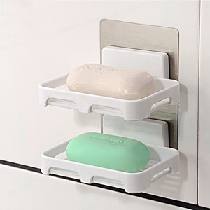 Plástico creativo de tonto de la caja de jabón de baño jabón doméstico titular - Product Image 1