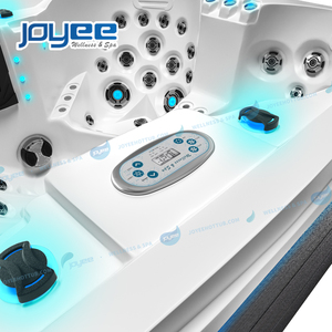 JOYEE Lujo 4 personas Acrílico Shell Bañera de hidromasaje <span class=keywords><strong>Spa</strong></span> al aire libre con <span class=keywords><strong>jacuzzi</strong></span> y fiesta Baño de masaje Europa <span class=keywords><strong>Spa</strong></span> al aire libre Bañera de hidromasaje - Product Image 6
