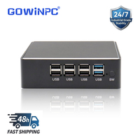 Mini PC sin Ventilador con Alarma por Voz de Fábrica, Intel N2840 J1800 J1900, SPK MIC CAN para Sistema de Alerta de Fallos en Máquinas