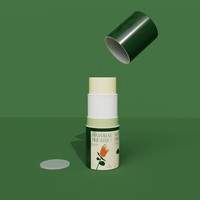 Vente en gros de contenants cosmétiques d'emballage en papier biodégradable Tube en papier torsadé pour bâton déodorant écologique
