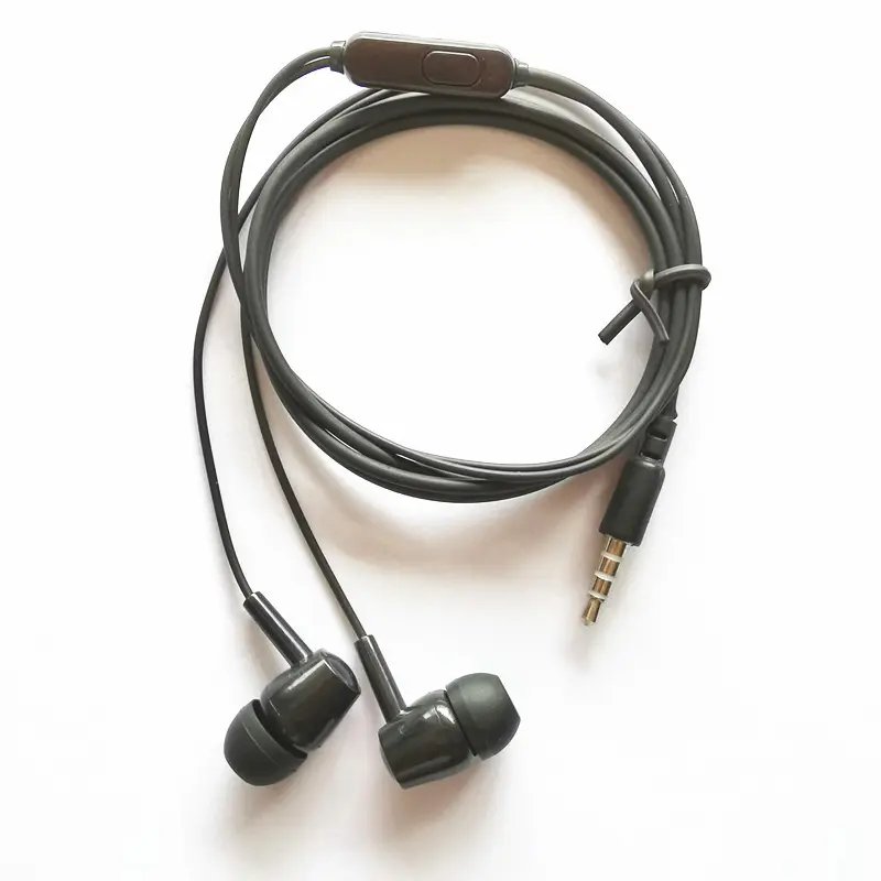 Mini auriculares intrauditivos estéreo con cable para teléfono móvil, cascos con micrófono, 3,5mm