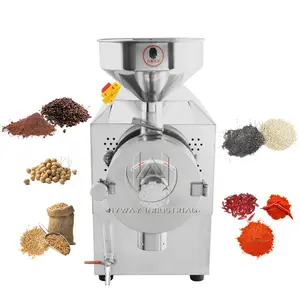 Water cooling Grinder HY 85KG/h automatic whole spice grinder set