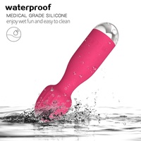 Hot Selling tragbare wiederauf ladbare Mini AV Wand G-Punkt Stimulator Frauen Mastur bator Vibrator