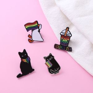 Pins Personalizados de Metal, Broches de Esmalte Duro y Suave, Insignias de Esmalte Suave Personalizadas, Pin de Metal de Dibujos Animados para Mochilas y Ropa - Product Image 6