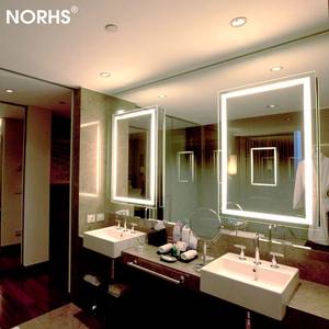 Vente en gros de bandes lumineuses rectangulaires personnalisables pour éclairage en verre et miroir Lumières LED intelligentes sans cadre à la <span class=keywords><strong>mode</strong></span> pour les appartements - Product Image 3