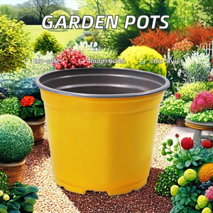 Macetas Redondas Modernas de 3-7 y 10 Galones para Jardín o Vivero, Macetas Grandes para Plantas y Flores con Tapa para Uso en Interiores y Exteriores - Product Image 4