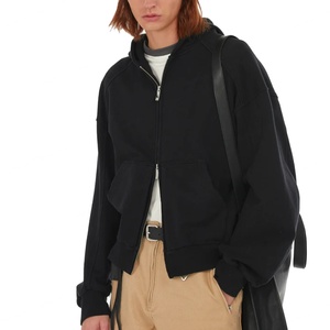 เสื้อฮู้ดสไตล์สปอร์ตคลาสสิก กระเป๋าจิงโจ้ ซิปสองทาง สำหรับผู้ชาย - Product Image 4