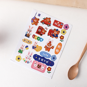 Tùy Chỉnh In Ba Chiều Không Thấm Nước Nhãn Cho Thức Ăn Vật Nuôi Snack Bánh Sandwich Bao Bì Dính Sticker Giấy Chất Liệu Cho Bánh Mì - Product Image 6