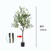 Longs tar New Design Beste Qualität Olivenbaum für Outdoor-Innendekoration 120cm 130cm künstliche grüne Pflanze