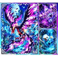 Ms Wholesale Premium Rare Pokemoned A6 Art Board Cartoon Kyogre Eevee Set Protective Collection Card Blind Box Gift Box