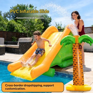 Scivolo d'Acqua Gonfiabile per Bambini, Uso Esterno in <span class=keywords><strong>Parchi</strong></span> <span class=keywords><strong>Divertimento</strong></span> e Piscine, Modello 2026HHT - Product Image 3