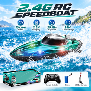 <span class=keywords><strong>Barco</strong></span> RC, <span class=keywords><strong>Barco</strong></span> a Control Remoto, Lancha <span class=keywords><strong>El</strong></span>éctrica RC, Proveedor Mayorista para Distribuidores, Juego de Juguetes Acuáticos de Carreras para Exteriores para la Familia - Product Image 1