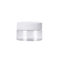 Nouveau pot en plastique vide, rond, avec couvercle en plastique de 70 mm, 89 mm de diamètre, provenant de Chine.