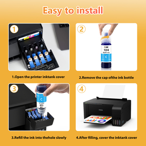 <span class=keywords><strong>Compatible</strong></span> avec l'encre noire <span class=keywords><strong>104</strong></span>, <span class=keywords><strong>compatible</strong></span> avec <span class=keywords><strong>Epson</strong></span>, pour bouteille d'encre <span class=keywords><strong>104</strong></span>, multipack - Product Image 4