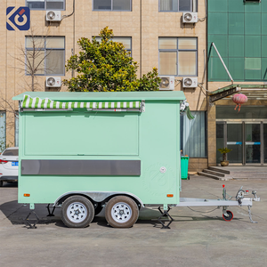 Remolque de Comida Móvil CAMPTRL para Restaurante al Aire Libre, Camión de Comida Equipado <span class=keywords><strong>con</strong></span> Cocina Completa - Product Image 6