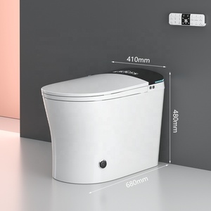 <span class=keywords><strong>WC</strong></span> intelligent Watermark avec télécommande, cuvette de toilette automatique avec bidet intégré, certifié CE et homologué pour l'eau australienne - Product Image 4