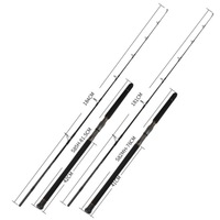 2.55m / 8.3ft Sert Atış Kamışı Maksimum Yem Ağırlığı 150g PE # 6 adet Full Fuji A-Guides ve Fuji DPS Makara Yatağı ve Fuji BRC-R Butt Offshore Atış Kamışı